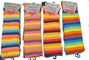 4-7 Stripe Over the knee socks