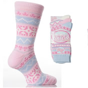 Fairisle Thermal Socks 4-6 David James