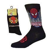 Mens Spiderman Character Socks