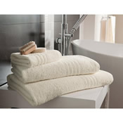 Egyptian Cotton Hand Towel Cream Plain