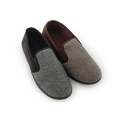 Mens Herringbone Slippers