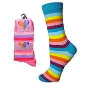 4-6 Striped Ankle Socks