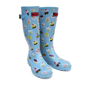 Ladies Cupcake Wellies
