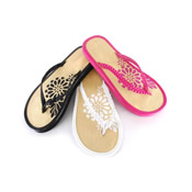 French Plait Flip Flops with Bamboo