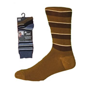 Man Basic Stripe Cotton Fancy Socks
