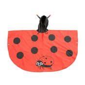 Childrens Ladybird Poncho Showerproof