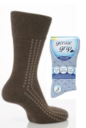 Gentle Grip Socks Mens Drew Brady