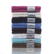 Combed Cotton Face Towel 2 Pack
