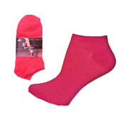 Plain Trainer Socks Assorted Colours