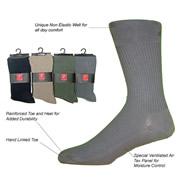 Mens Unique Welt Non-Elasticated Socks