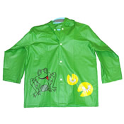 Childrens Novelty Raincoats Frog
