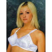 Ladies White City Bra