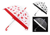 Clear Dome Umbrella Mixed Designs