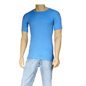 Mens Thermal Underwear T-Shirt Blue &pound;1.50 per piece
