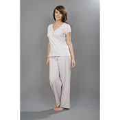 Short Sleeve Long Leg Pyjama Stripes