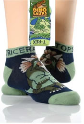 Boys Dinosaur Trainer Socks