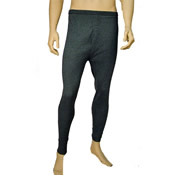 Mens Thermal Underwear Long Johns Grey