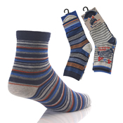 Boys Novelty Computer Stripe Socks