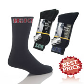 Mens Hike Socks Black