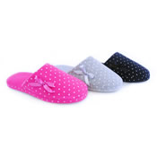 Ladies Jersey Spot Mule