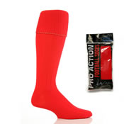 Red Football Socks size 4-6