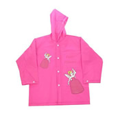 Girls Fairy Princess Raincoat