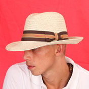 Mens Straw Panama Hat