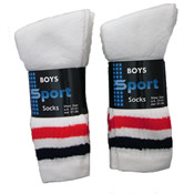 Kids 5 Pack Sport Socks BULK OFFER