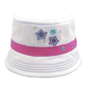Girls Bush Hats with Stars