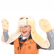 Childrens Novelty Animal Hat with Pockets