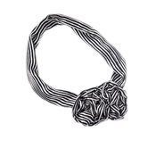 Stripe Satin Wire Headbands
