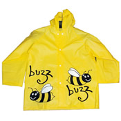 Childrens Novelty Raincoats Bumble Bee
