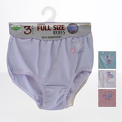 Embroidered Mama Briefs Plus Sizes