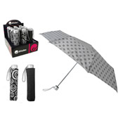 Drizzles Umbrella Grey/Black Display box