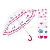 Clear Childrens Umbrella Fancy Design