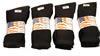 3 Pack Black Washington 6-11 Sport Socks