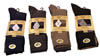 Mens 6-11 Giovanni Gold Socks